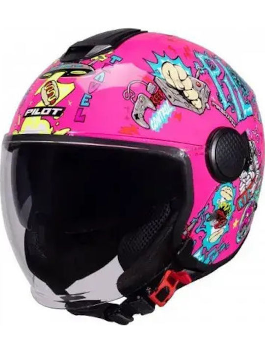 Pilot Fly SV Future Express Pink Gloss Κράνος Μ...