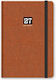 Gipta Agenda Săptămânală 2027 Roșie 9x16cm