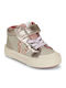 Παιδικά Sneakers High Χρυσά