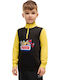 Kids Long-sleeved Top Black Graphic