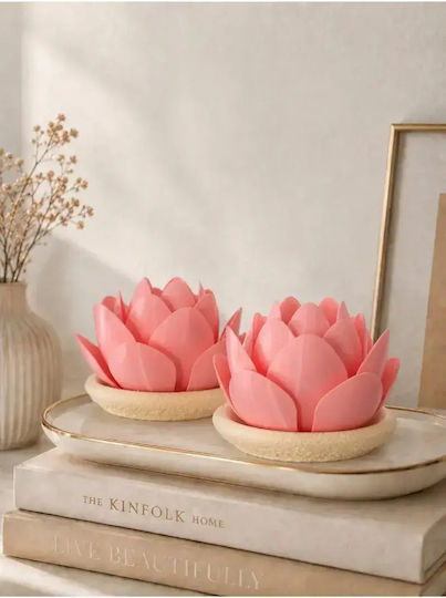 SteweHome Lămpi Decorative Pentru Masă E14 Floare 2 Buc