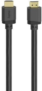 HAMA HDMI Кабел HDMI Мъжки - HDMI Мъжки 5м Сив