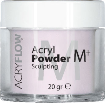 Acryflow Acryflow Acryl Pulver M+ Gel Falsche Nagelgel Abdeckung Rosa 20gr