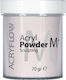 Acryflow Acryflow Acryl Pulver M+ Gel Falsche Nagelgel Perfektes Rosa 70gr