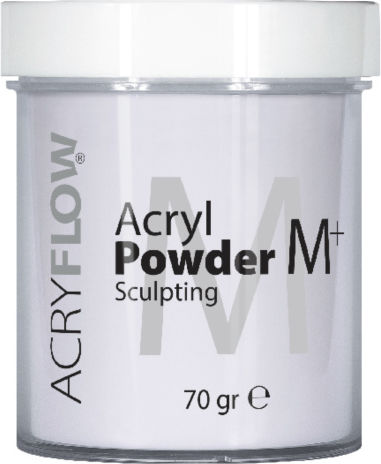Acryflow Acryflow Acryl Pulver M+ Gel Falsche Nagel 70gr