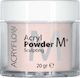 Acryflow Acryflow Acryl Pulver M+ Gel Falsche Nagelgel Beige Schimmer 20gr