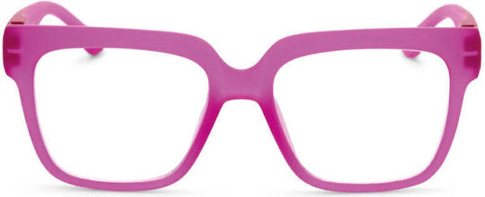 Looplabb Lesebrillen +2.50 in Rosa Farbe