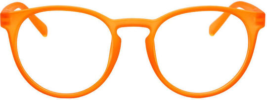 Looplabb Lesebrillen +2.50 in Orange Farbe