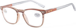 Cammello 202311 Women Reading Glasses +3.00 Brown