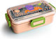 Iris Barcelona Stainless Steel Kids' Food Container 0.53lt Orange