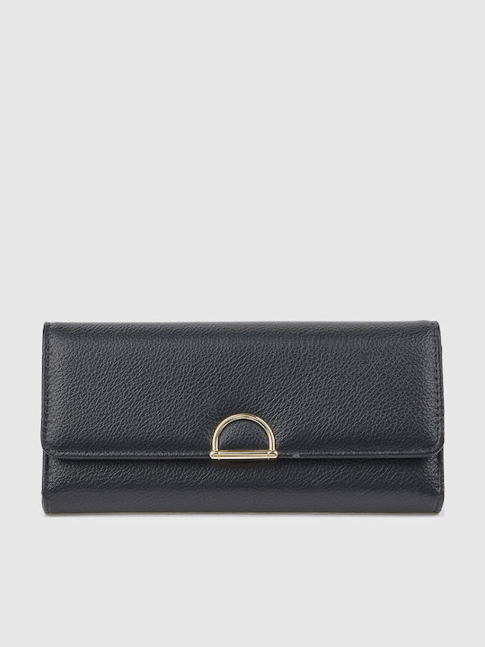 Verde Large Women's Wallet Black