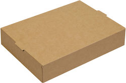 Ready 2u Set 50 Kraft Einweg-Lebensmittelbehälter 23x16,5x5 cm