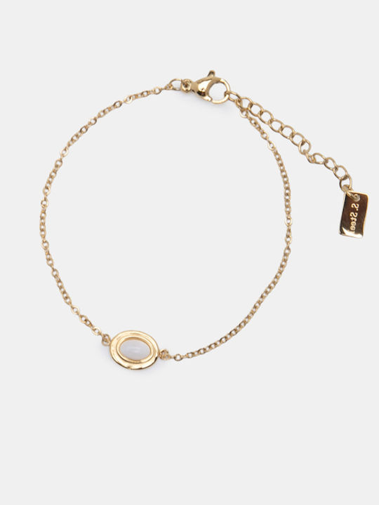 Luigi Geometrisches Design Armband 5000604 Weiß
