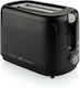 ETA Tonny Toaster 2 Schlitze 750W Schwarze