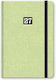 Gipta Agendă Săptămânală 2027 Verde 9x16cm