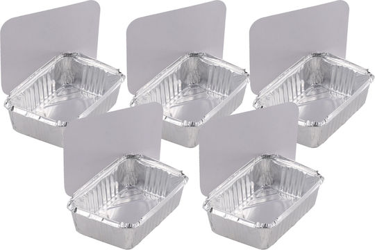 TnS Recipient din Aluminiu Paralelogram (5 Buc)