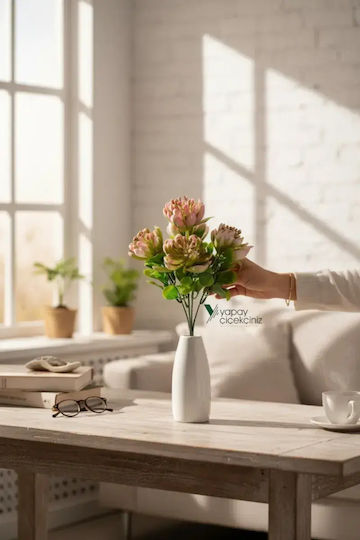 Stewehome Buchet Decorativ Artificial De Frunziș