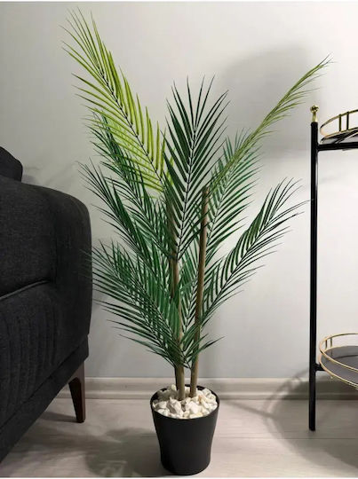 Stewehome Dekoratives Topfpflanze Areca-Palme Kunststofftopf 3 Stämme Stewehome Dekoratives Topfpflanze Areca-Palme Kunststofftopf 3 Stämme
