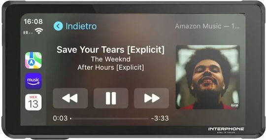 Interphone Interphone Sync55 Smart Display Car Play Android Auto Black