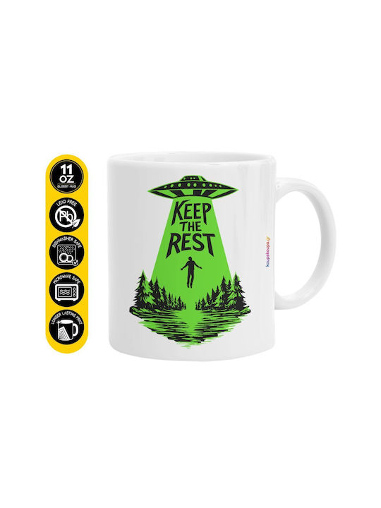 Koupakoupa Keep The Rest Mug Ceramic Brown 330ml