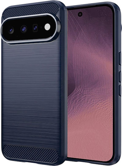 Case Google Pixel 11 Pixel 11 Pro Techsuit Carbon Silicone Blue