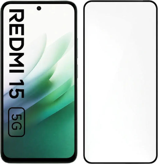 Obastyle Tempered Glass 3d Xiaomi Redmi 15 5g Black Frame