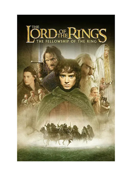Poster Herr der Ringe Gemeinschaft Ringe Mv375 50cm x 70cm-71812pd159520