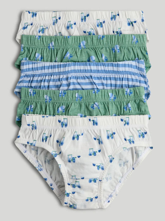Mothercare Set Kids Panties 5 Pieces Green