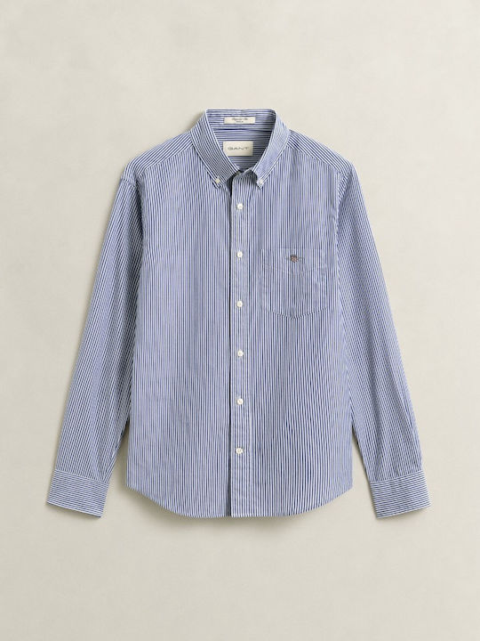 Gant Long Sleeve Shirt Regular Fit Striped Ligh...