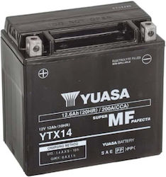 Baterie pentru motociclete Yuasa Ytx14 Agm 12v ...