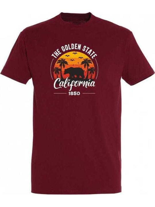 Kids T-shirt Burgundy