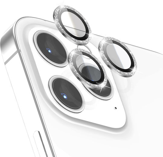 Zanaé Протектор за камера на iPhone 12 Pro Закалено стъкло Алуминий Сребрист