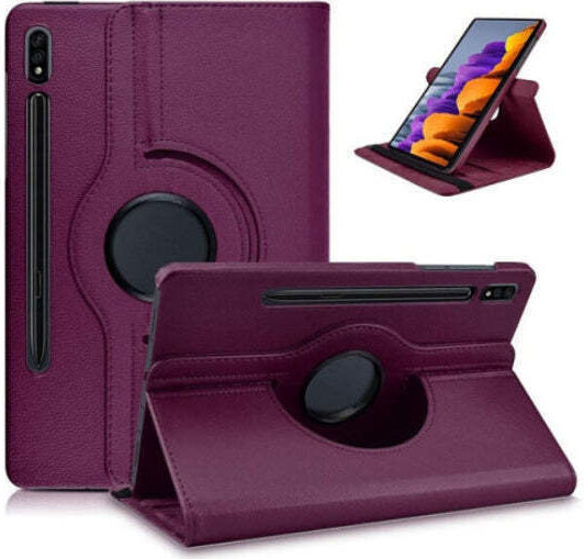 Smart Case 360° Въртящ се Стойка Book Cover Samsung Galaxy Tab S9 Лилав