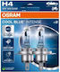 Osram Osram Autolampe H4 Halogen 5000K Kaltes Weiß