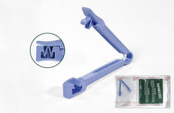 Clips Pentru Cordon Ombilical Sterilizate Albastre 66mm