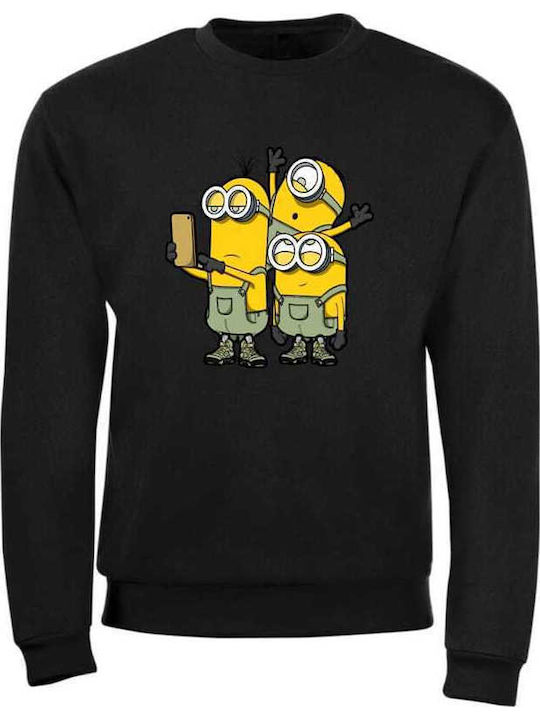 Kids Moda Παιδικό Φούτερ Μαύρο