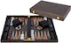 Engelhart Wooden Backgammon with Pawns 39x50cm