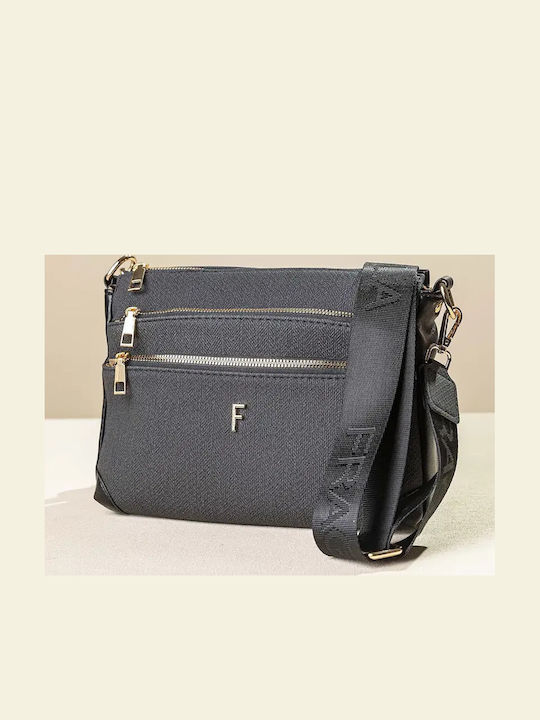 Fragola Women's Crossbody Bag Black Fishbone