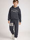 Kids Sweatpants Set Grey