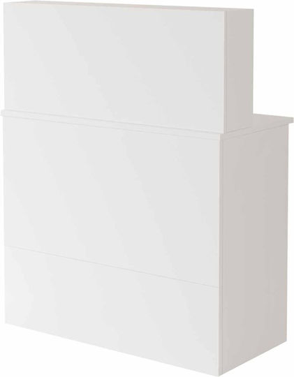 Hanah Home Professional Office Reception Desk W90xD44.5xH110cm