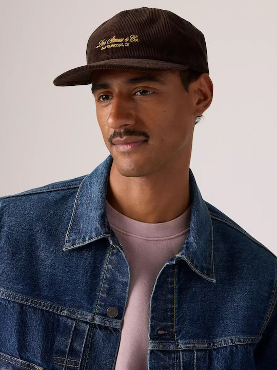 Levi's Șapcă Cotelată Pentru Bărbați Maro 007yn