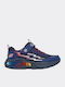 Storm Kids Sneakers with Hoop & Loop Closure Blue