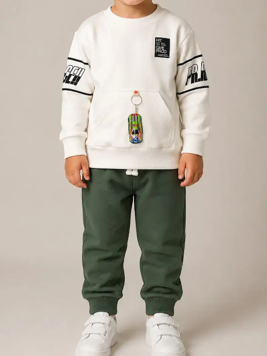Kids Tracksuit Ecru