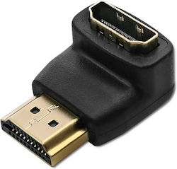 Qoltec HDMI / Ethernet Weiblich zu HDMI / Ethernet Männlich Konverter Qoltec HDMI / Ethernet Weiblich zu HDMI / Ethernet Männlich Konverter