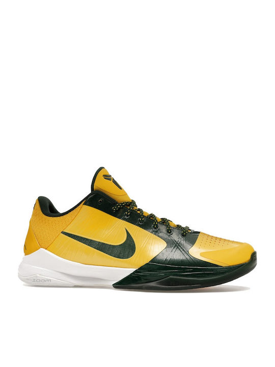 Nike Kobe 5 Rice Away Low Basketball Shoes Vars...