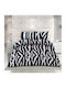 Vanora Set Huse Pentru Pilote 200x220cm Dublă Cu 2 Fețe De Pernă & 1 Cearșaf Zebra