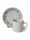 Hermia Set Cesti Maro Ceramice Albastre 110ml 12 Bucăți
