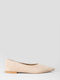 Super Mode Wildleder Damen Ballerinas Spitz zulaufend Braun