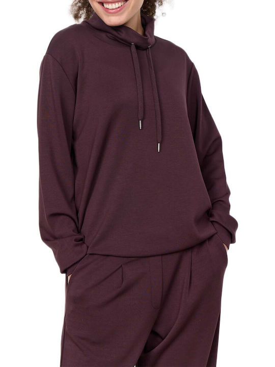 Soya Concept Damen Sweatshirt Braun