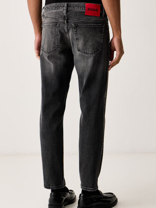 Hugo Pantaloni de blugi pentru bărbați Tapered Gri